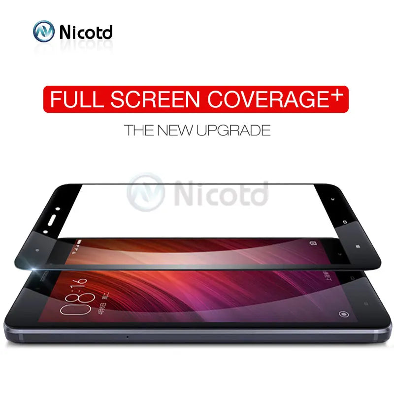 For Redmi 4X Full Cover Tempered Glass For Xiaomi Redmi 4A 3S 3X 4 Note 3 4 pro 4pro note 4x Screen Protector Protective glass
