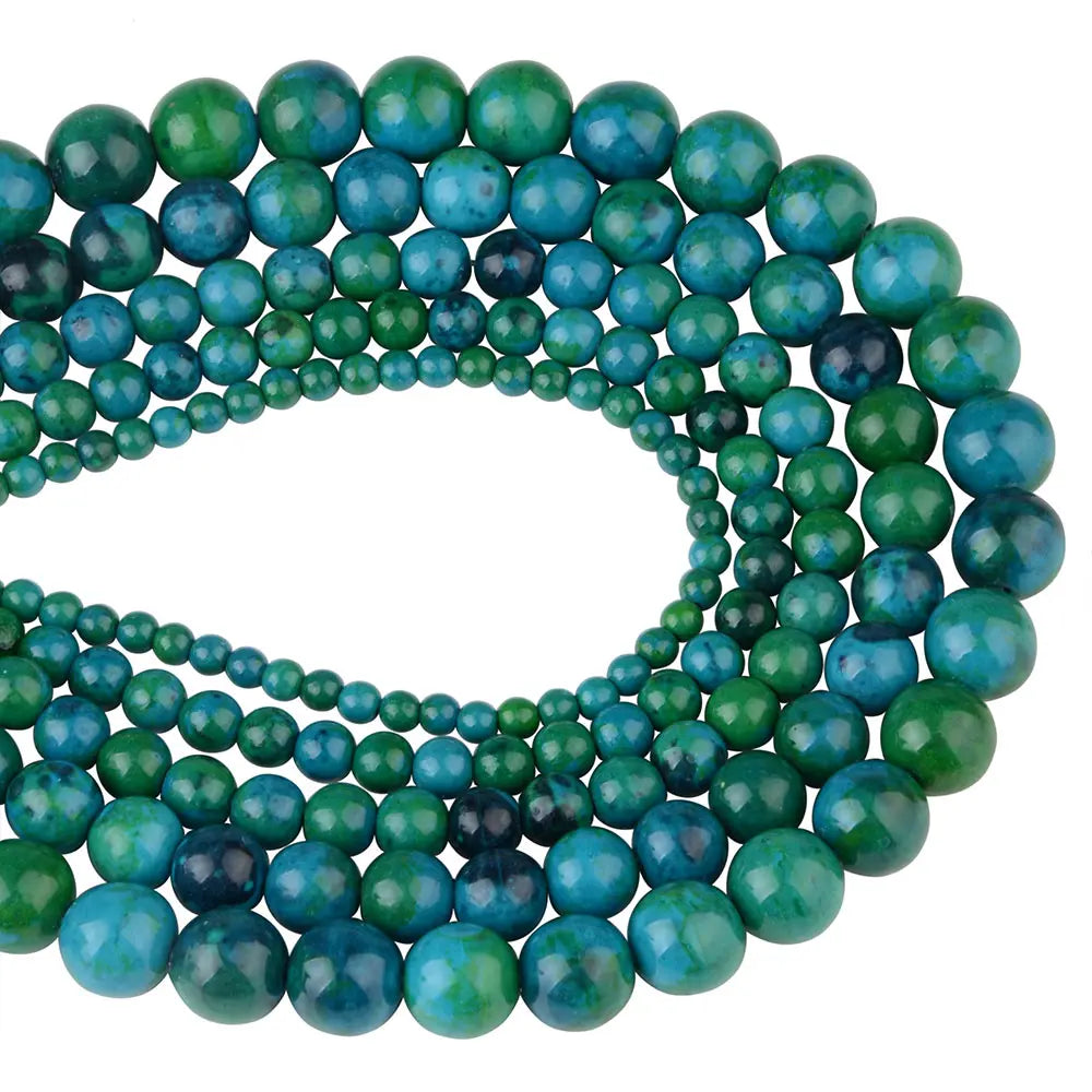 4 6 8 10 12mm Natural Stone Beads Lava Amazonite Agates Amethysts Turuoqises Round Loose Beads For DIY Making Bracelets Jewelry