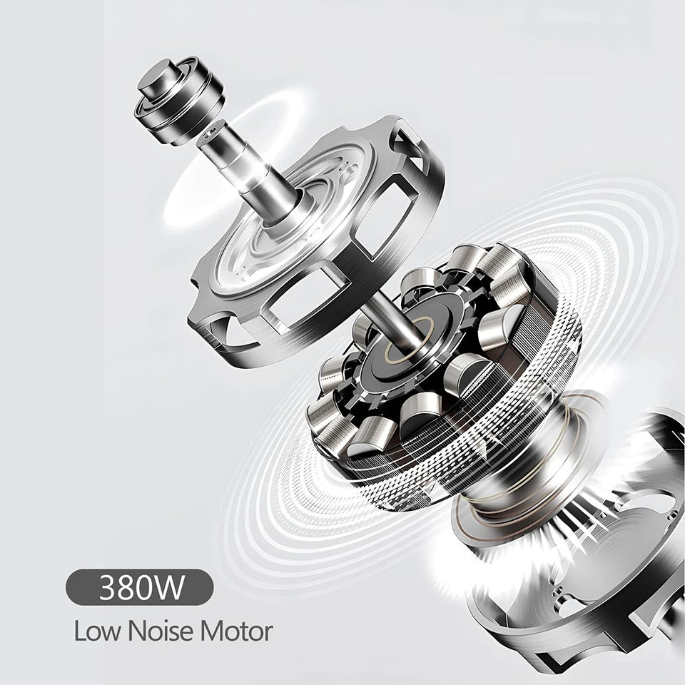 HD109 Ice Shaver Prevent Splash Electric Two Blades Snow Cone Maker Shaved Ice Machine Commercial Ice Crushers