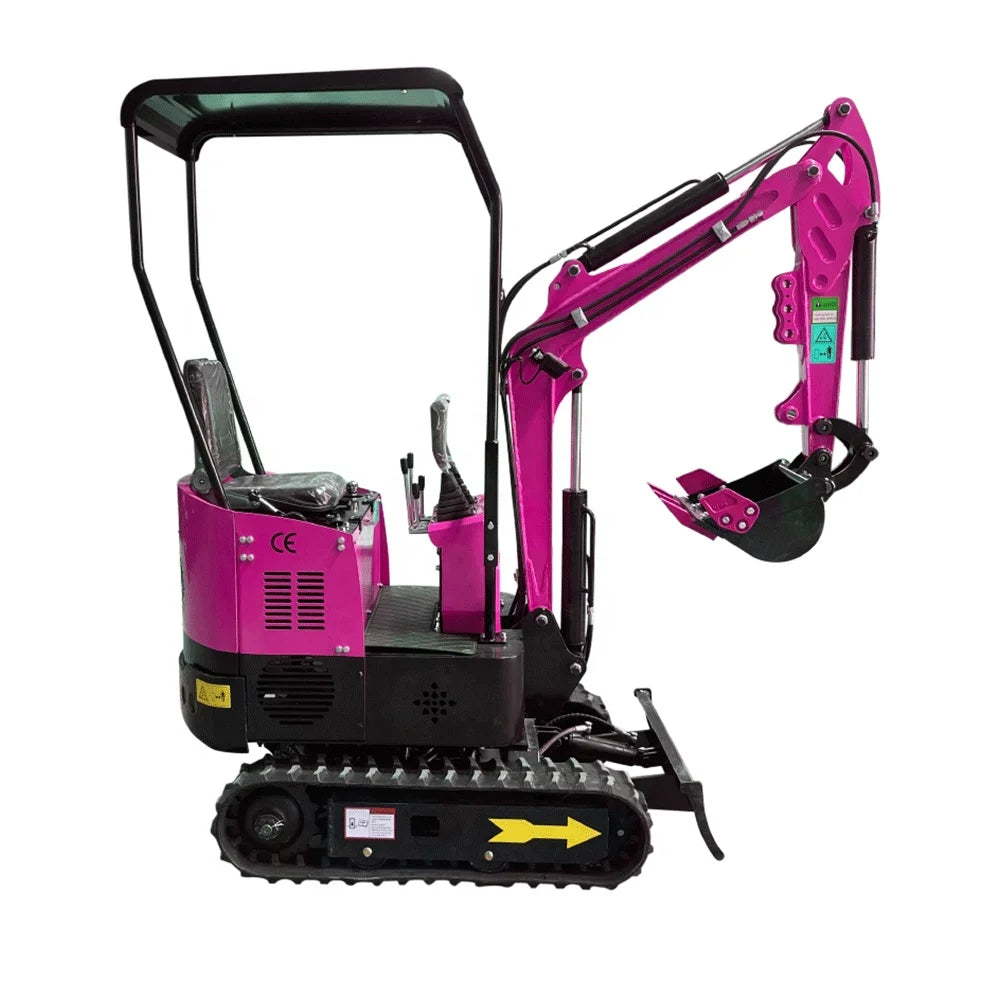FREE SHIPPING HIGHTOP Landscaping Digging Machine Mini Excavator 1Ton  Small Excavator Fast Delivery in USA Warehouse