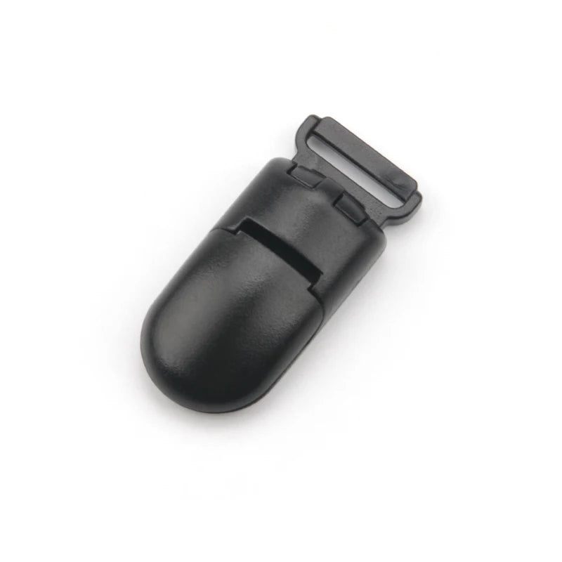 10pcs/lot Baby Nipple Plastic Clasp 20mm Colorful Silicone Beads Chain Making Accessory Feeding Tools For Infant Pacifiers Clip