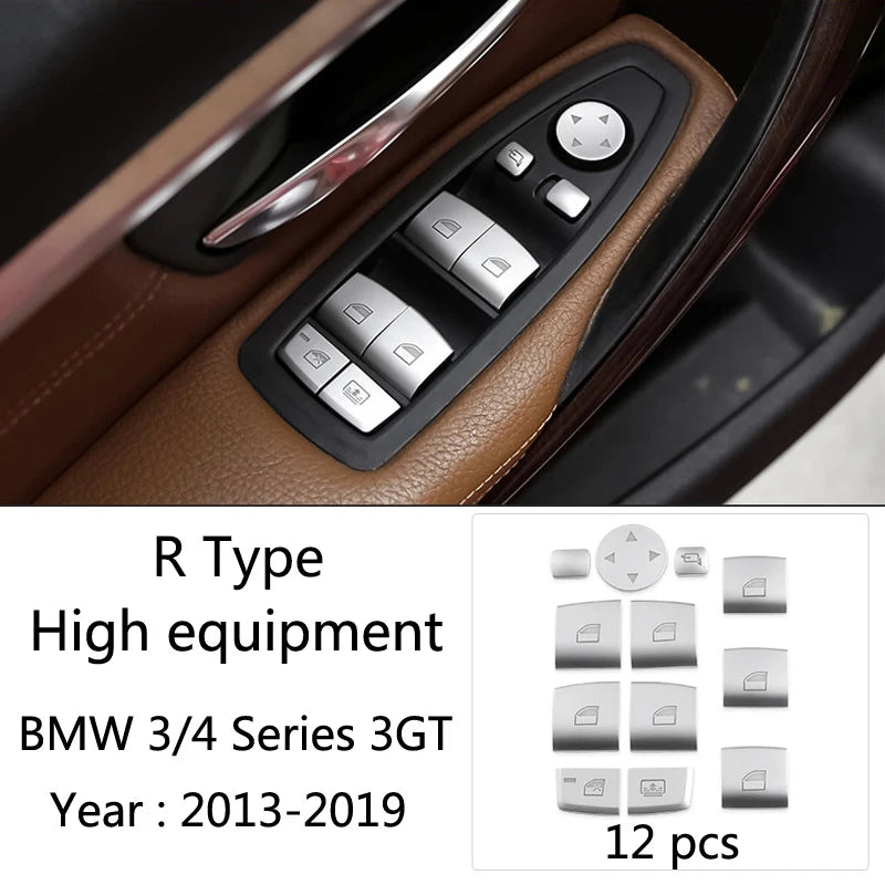 Per BMW Serie 3 4 3GT F30 F31 F32 F34 F36 316li 320li Accessori per auto Pannello di controllo del cambio Striscia decorativa di copertura