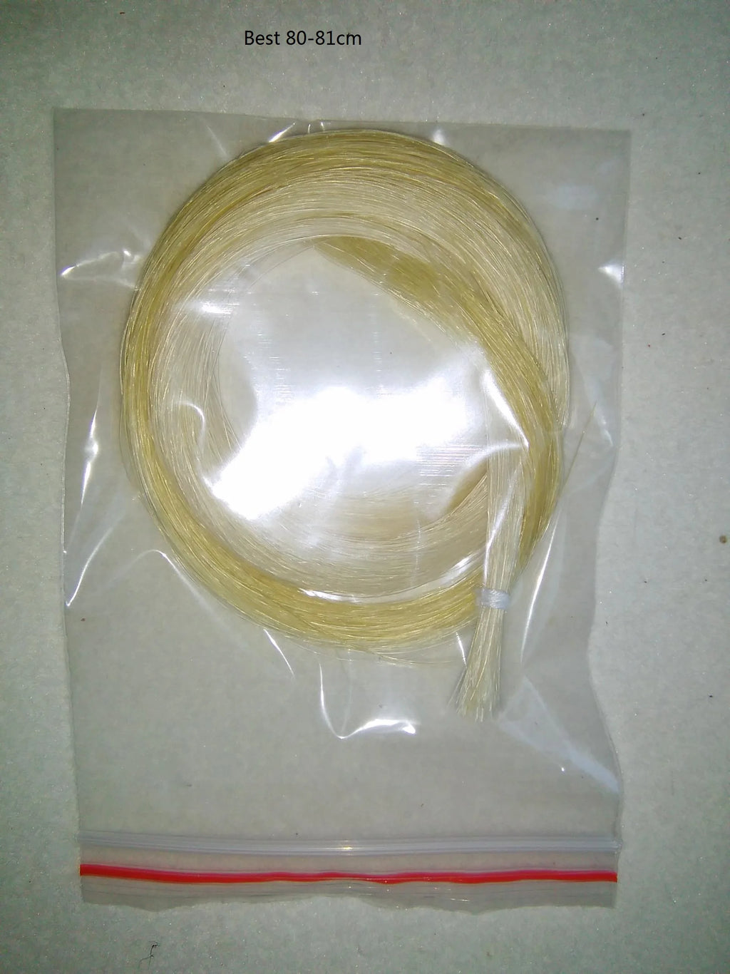 1 Beam Quality Violin Bow Hair 6 Grams Black Horse Hair or White Bow Hair Horse Tails