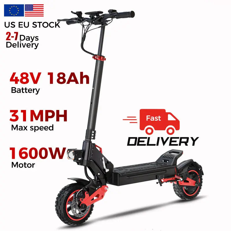 2025 Upgraded Model: 1600W Power + 48V 18Ah Battery | Free Shipping to US | Ideal for Adventure Rides