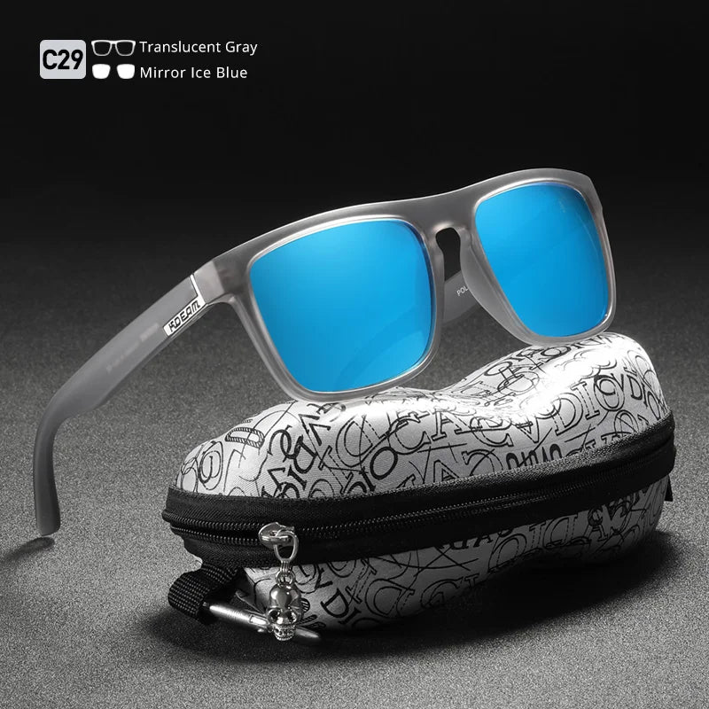 KDEAM High Fashion Polarized Sunglasses For Men and Women UV-Block Night Driving Glasses Photochromic lentes de sol mujer