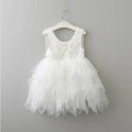 Summer Lace Girls Dress Gauze Kids Princess Dresses for Girl Vest Dress Party Dress Baby Clothes E16900