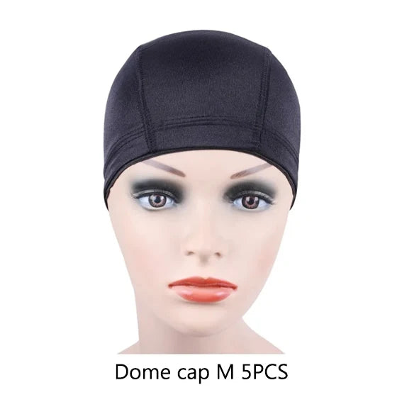 5 Pcs/lots Dome Caps Mesh Caps Wig Caps for Making Wigs Weaving Caps Hair Nets Elastic Nylon Breathable Mesh Hairnets