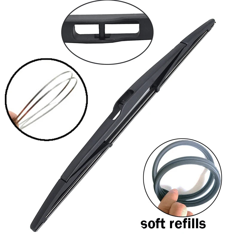 Kit spazzole tergicristallo Misima per Citroen C4 Grand Picasso /C4 Picasso 2008 2009 2010 2011 2012 2013, set lunotto anteriore e posteriore