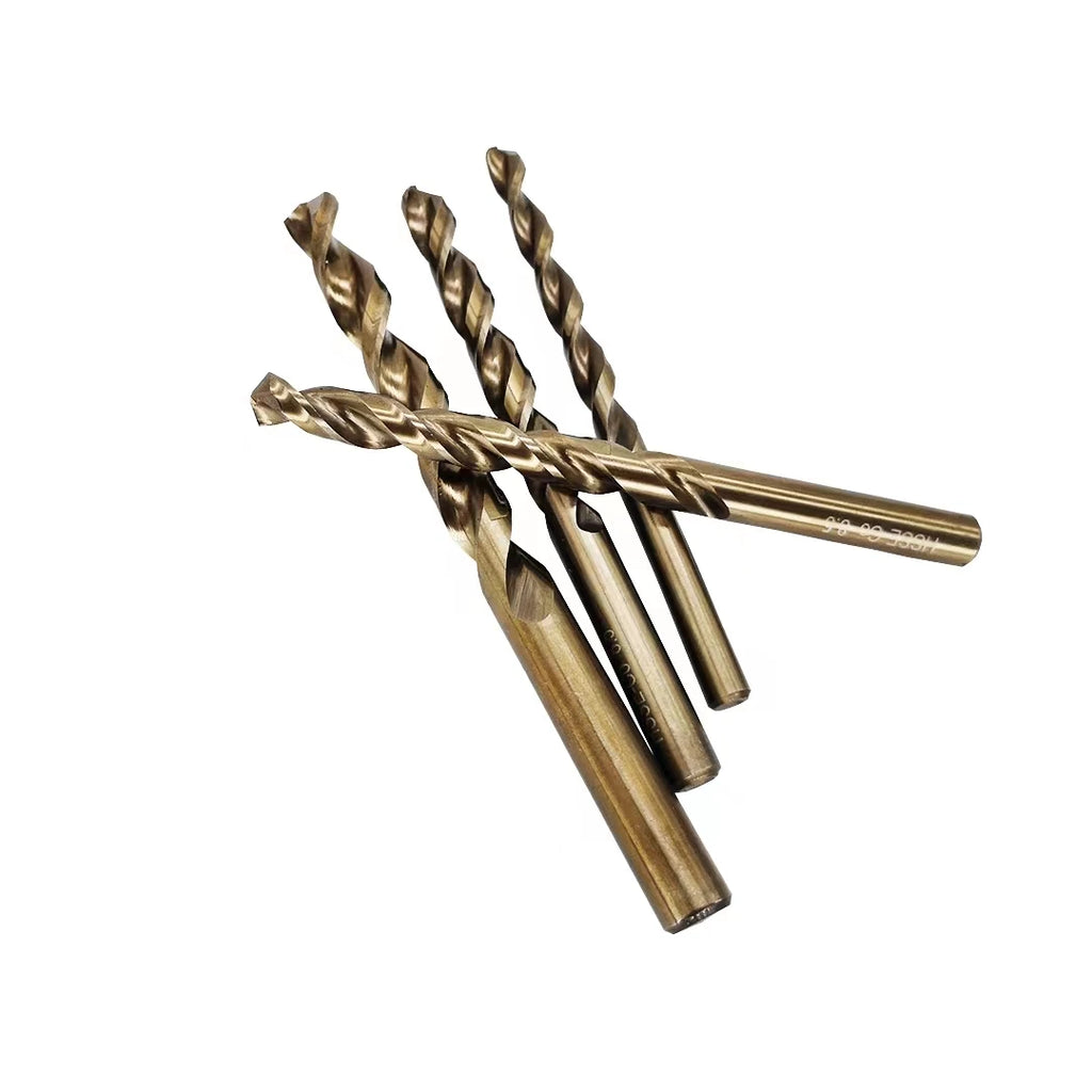 M35 10pcs 1.0mm-8.5mm HSS Hemp Flowers Cobalt Drill Special Stainless Steel Drill Bits (1mm/2mm/3mm/4mm/5mm/6mm/7mm/8mm)