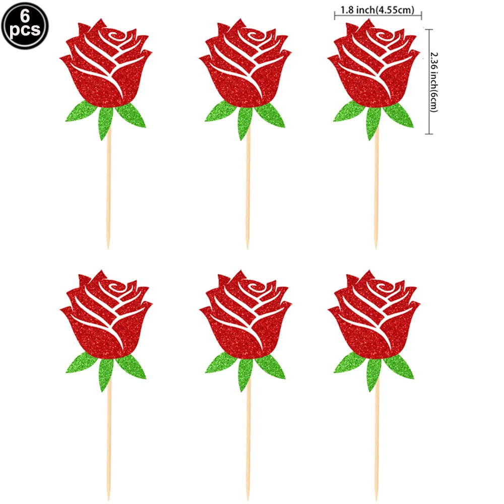 Valentine's Day Red Silver Love Sequin For Girls Couple Confession Gifts  Wedding Festival  Table Confetti Decoration Supplies