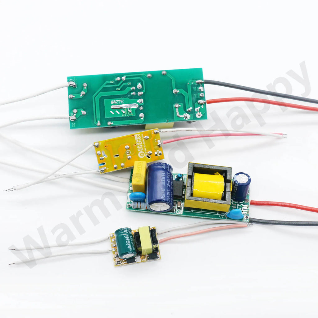 LED Driver 220V LED Power Supply 1-3W 4-7W 8-12W 15W 18W 24W 25W 30W 36W 300mA with Built-In Transformer Module LED Driver Board