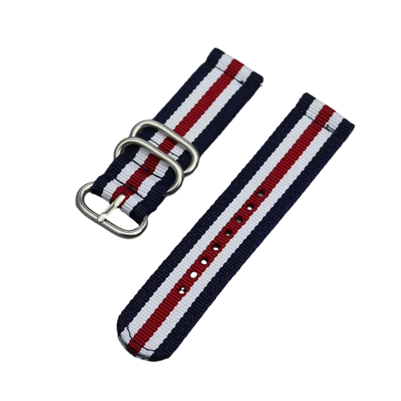 18mm 24 22mm 20mm Woven Nylon Watch Sport Strap Band For Samsung Galaxy 7 4 5 6 Gear S3 Classic Active 2 for Amazfit Fabric band