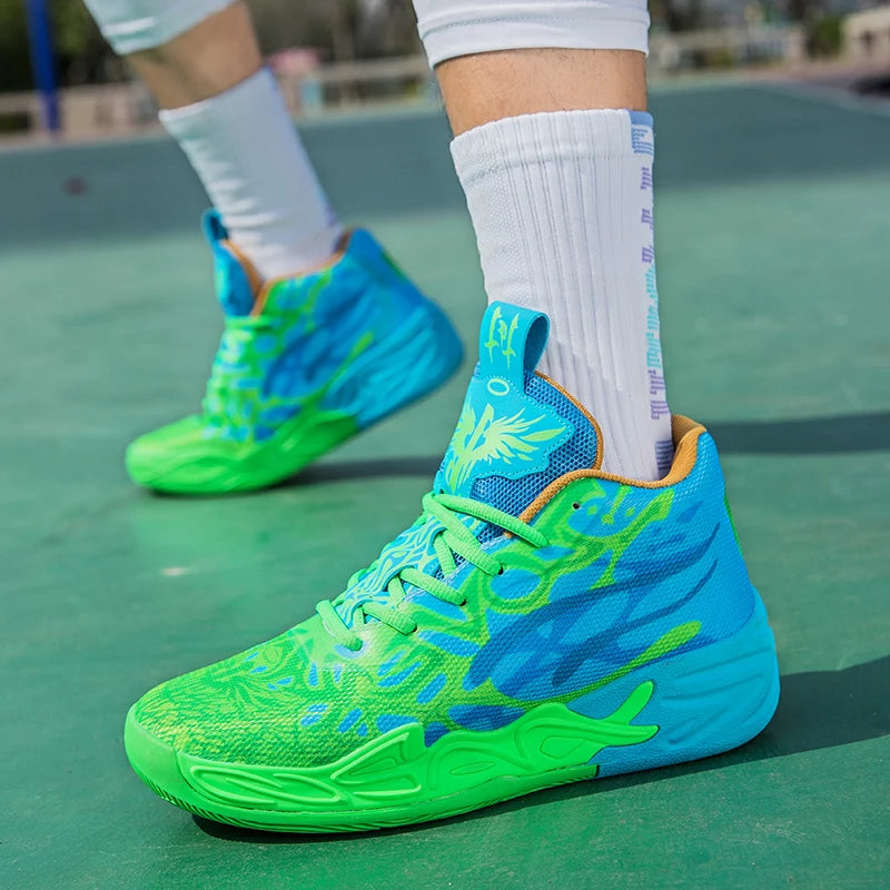 Men's and Women's Basketball Shoes Are Fashionable and Versatile with Strong Jumping Ability Lightweight and Comfortable