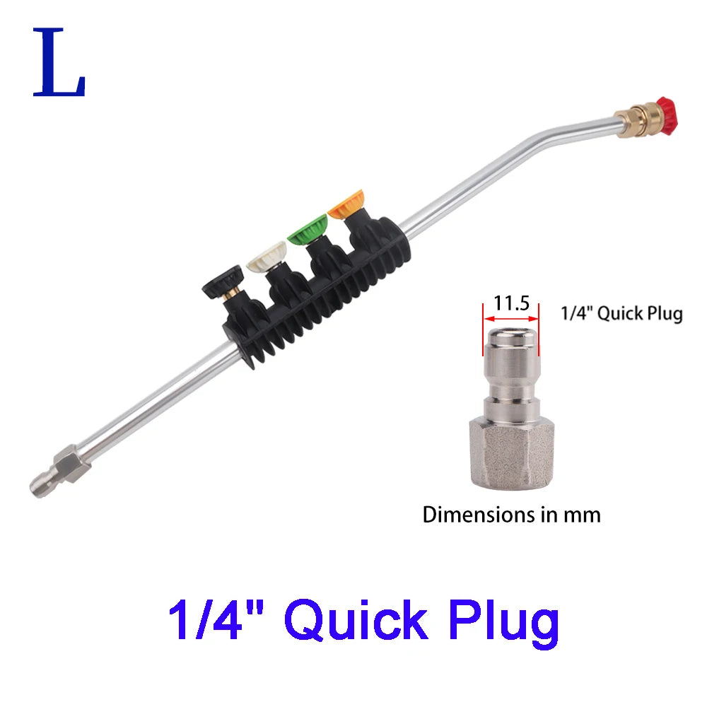 Ugelli per lancia a spruzzo ad alta pressione per idropulitrice Karcher Bort Nilfisk Bosch Lavor