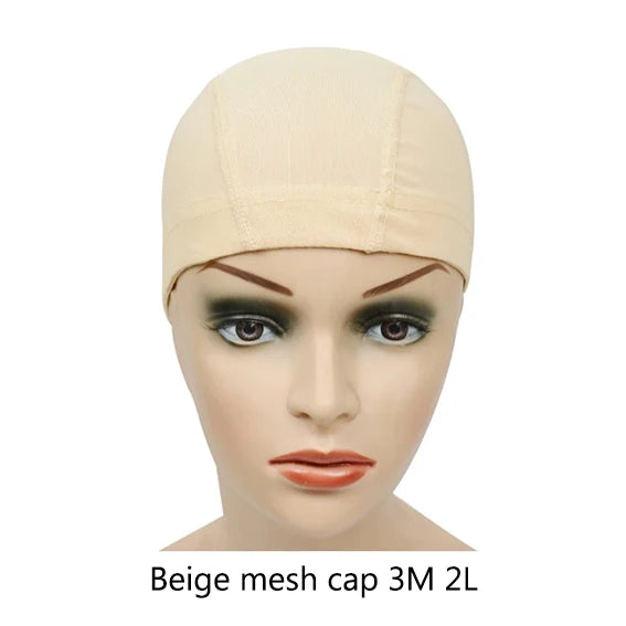 5 Pcs/lots Dome Caps Mesh Caps Wig Caps for Making Wigs Weaving Caps Hair Nets Elastic Nylon Breathable Mesh Hairnets