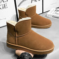 New winter fashion: thick-soled snow boots, men's and women's thickened warm cotton shoes, and casual women's boots