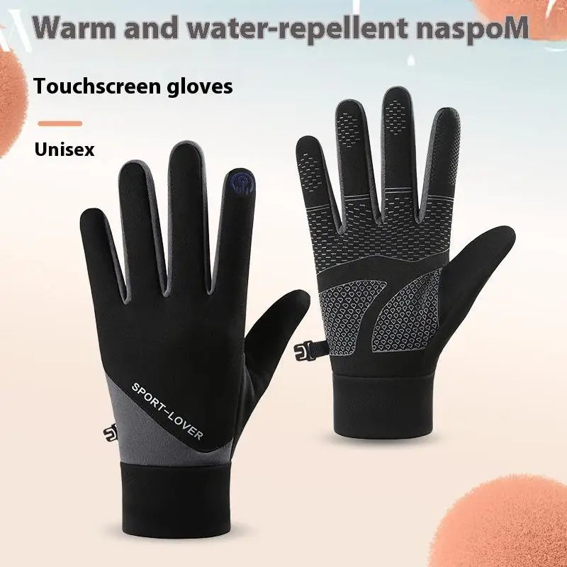 Winter Gloves for Men & Women - Waterproof and Thermal for Cold Season, Ideal for Biking, Snow, & Touchscreens