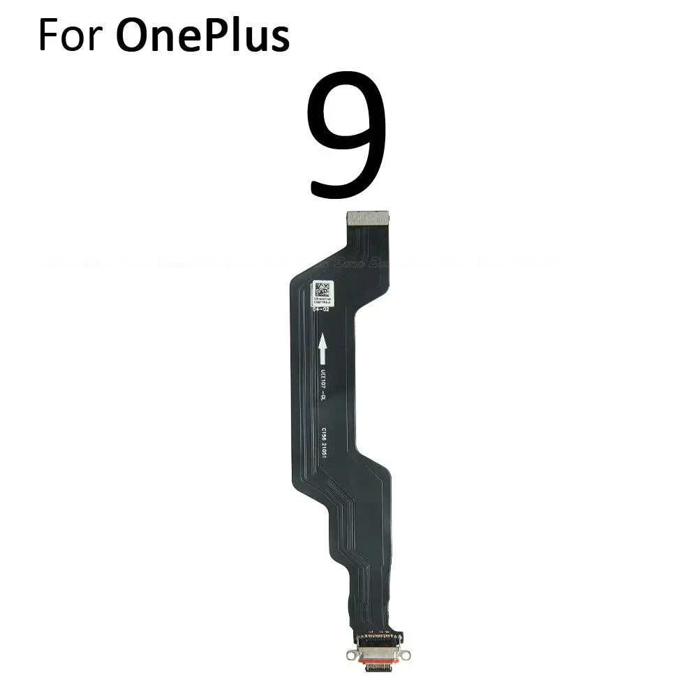 For OnePlus 3 3T 5 5T 6 6T 7 7T 8T 9 9R 8 Pro 9RT Type C USB Charging Port Dock Connector Flex Cable Replacement Assembly Parts