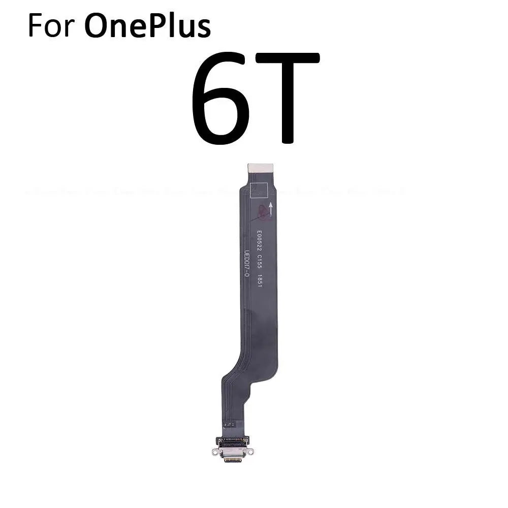 For OnePlus 3 3T 5 5T 6 6T 7 7T 8T 9 9R 8 Pro 9RT Type C USB Charging Port Dock Connector Flex Cable Replacement Assembly Parts