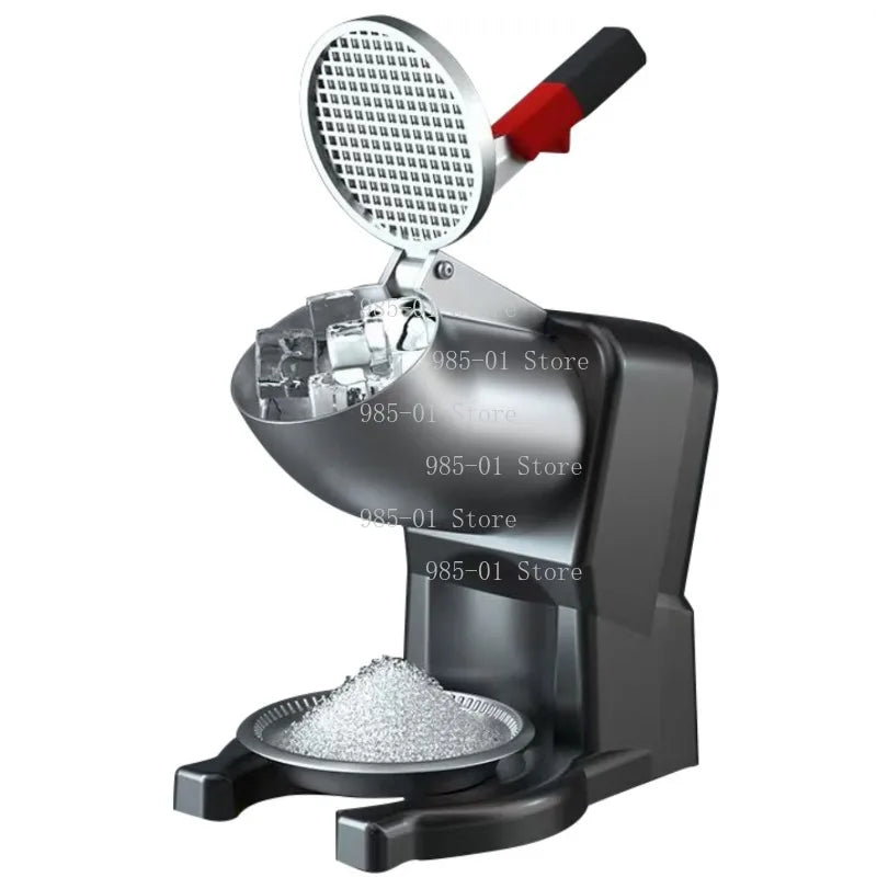 Commercial household small ice crusher ice shaver automatic milk tea shop smoothie machine ice breaker