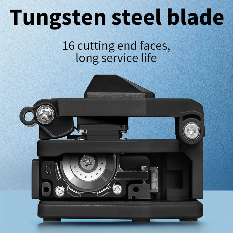 Fiber cleaver AUA-6C Cable Cutting Knife FTTT Fiber Optic Knife Tools cutter High Precision Cleaver 16 point blade