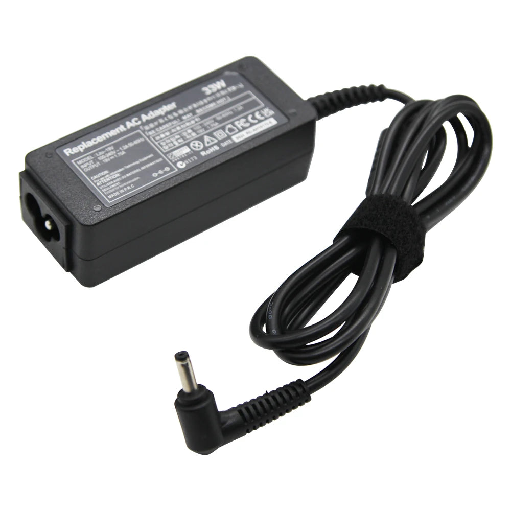 19V 1.75A 33W 4.0*1.35mm AC Laptop Charger Power Adapter For ASUS ADP-33AW S200E X202E X201E Q200 S200L S220 X453M F453 X403M
