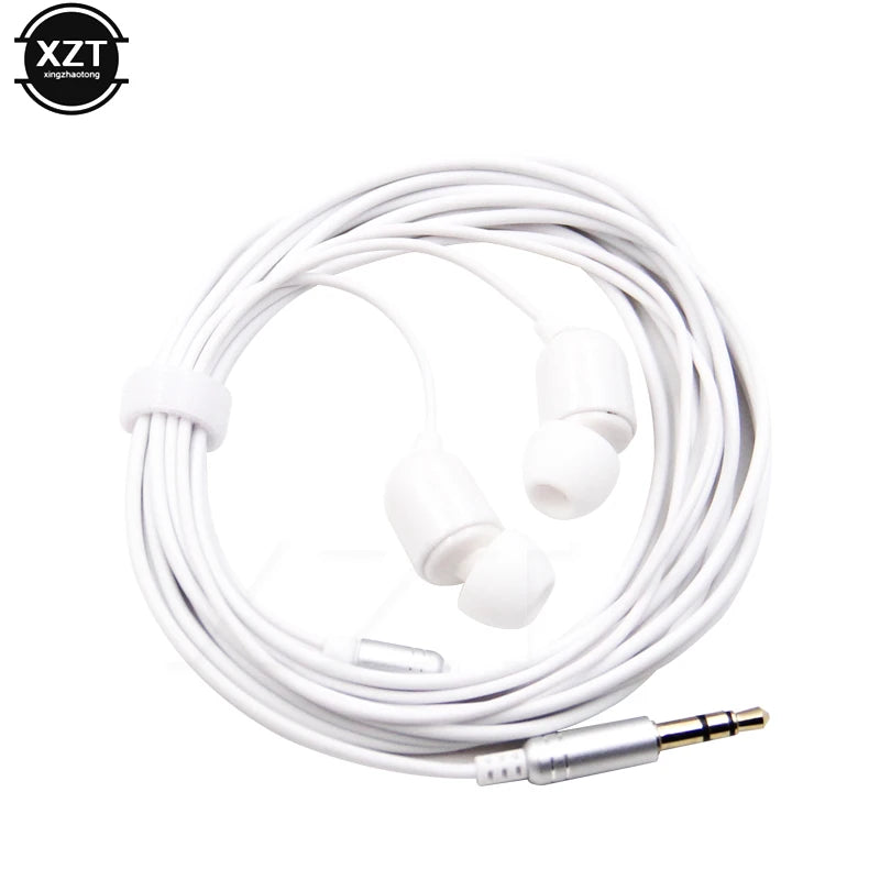 High Quality 3M Long Earphones in ear Wired Earphone Monitor Headphone 3.5mm Stereo Headset for xiaomi iphone 5 6 Phone