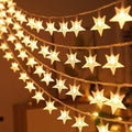 1PC 1.5M/3M LED Star String Light,LED Fairy Light,Powered by AA Batteries(excl),Used for Room,Party and Ramadan Decoration ﻿