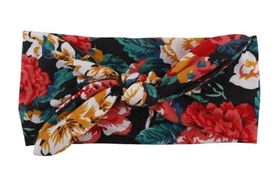 Fashion Baby Top Knot Headbands Kids Headwrap Cotton Flower Cross Elastic Girls Turban Tie Headwear Hair Band Accessories Gifts