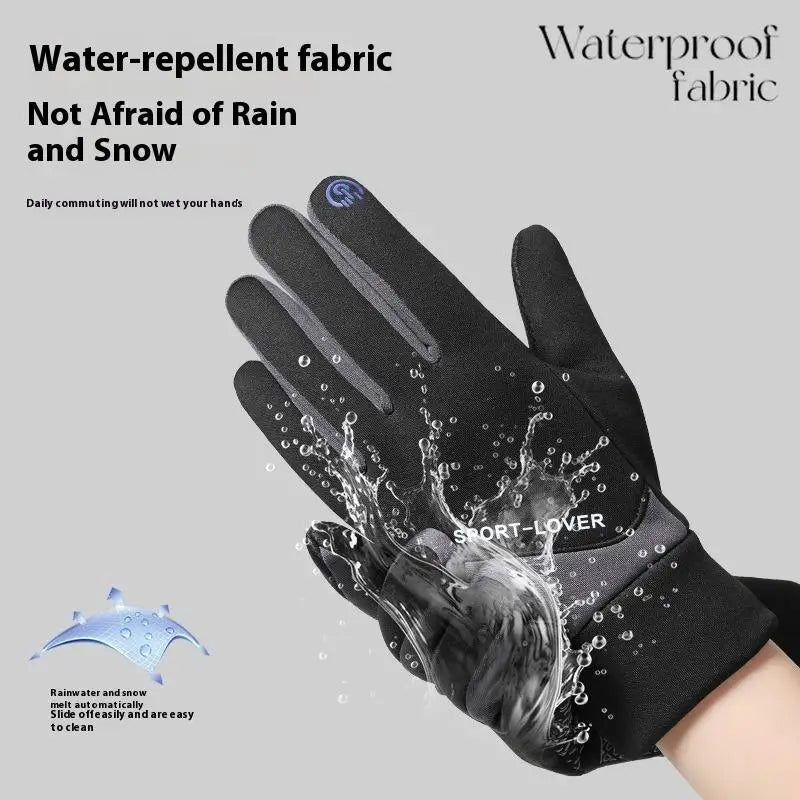 Winter Gloves for Men & Women - Waterproof and Thermal for Cold Season, Ideal for Biking, Snow, & Touchscreens