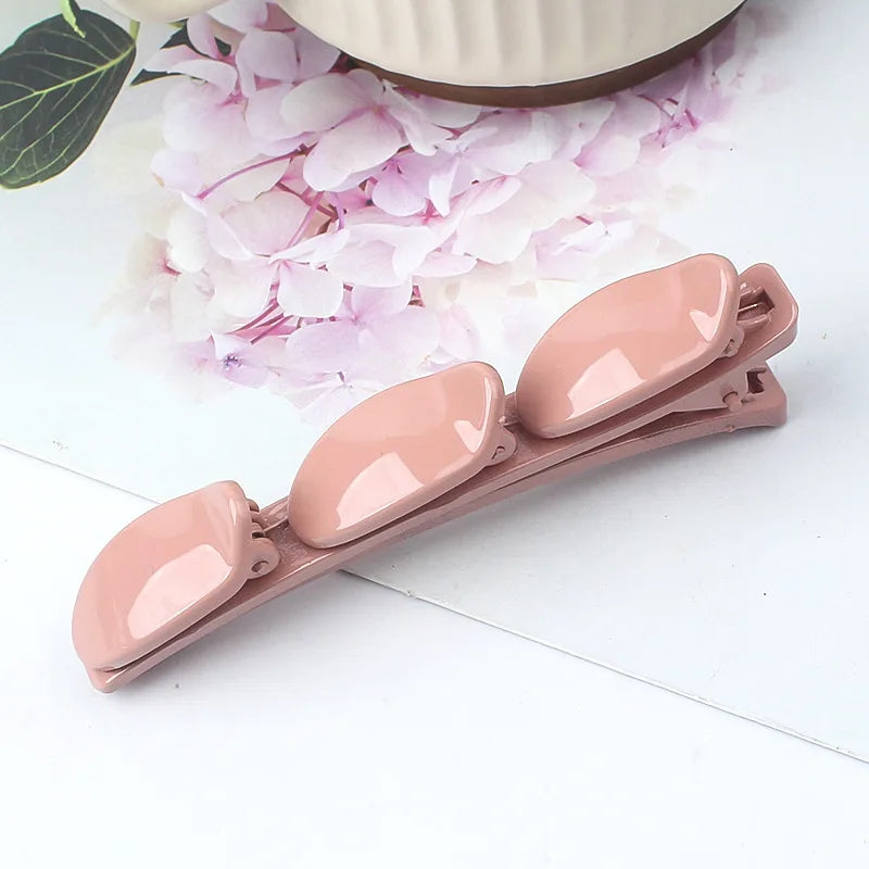 Plastic Edge Clip Hairpin Accessories Plus Size 9CM Fish Beak Hair Clip Multiple Styles Seamless Clip Girls Hair Accessoires