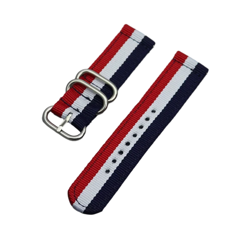 18mm 24 22mm 20mm Woven Nylon Watch Sport Strap Band For Samsung Galaxy 7 4 5 6 Gear S3 Classic Active 2 for Amazfit Fabric band