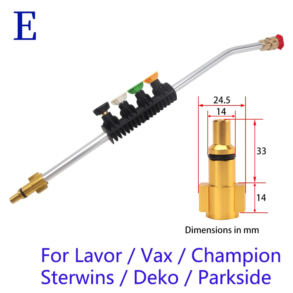 Ugelli per lancia a spruzzo ad alta pressione per idropulitrice Karcher Bort Nilfisk Bosch Lavor
