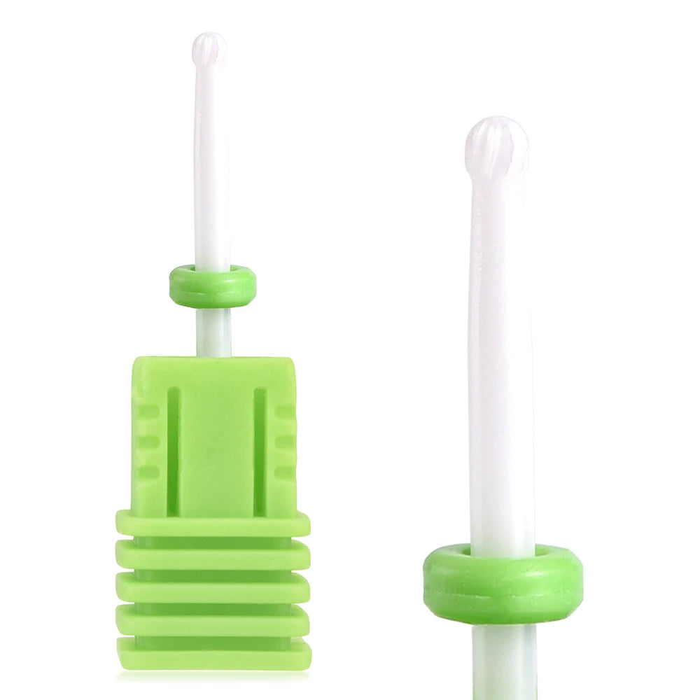 KADS Ceramic Carbide Nail Drill Bit 3/32" Electric Ceramic Cutter Nail File Manicure Pedicure Machine Tool Milling Cutters