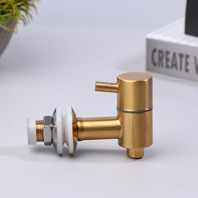 Hot！304 Stainless Steel Spigot Water Tap Faucet For Beer Juice Beverage Drink Wine Barrel Dispenser Tap 16mm