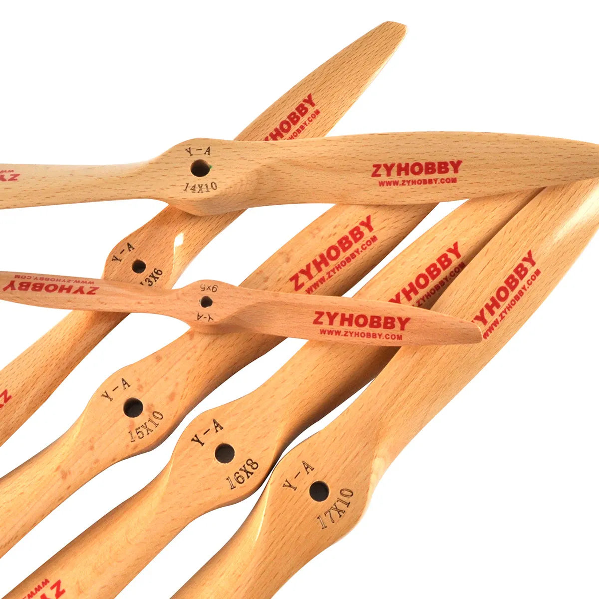 ZYHOBBY CW Wooden Propeller For Gasoline RC Airplane 16x6 16x8 16x10 18x8 18x10 19x8 19x10 20x8 20x10 21x10 22x8 22x10