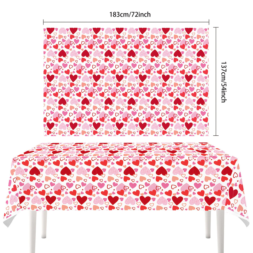 Valentine's Day Red Silver Love Sequin For Girls Couple Confession Gifts  Wedding Festival  Table Confetti Decoration Supplies