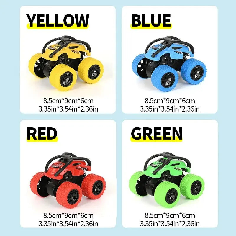 Four Wheel Drive Inertia Push-pull Toy Car-Suitable for Halloween, Christmas, Thanksgiving Gifts