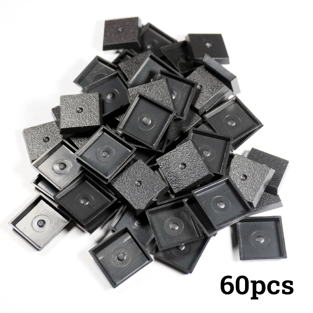 20mm Square Bases Made From Plastic for Table Games Bases for WH
