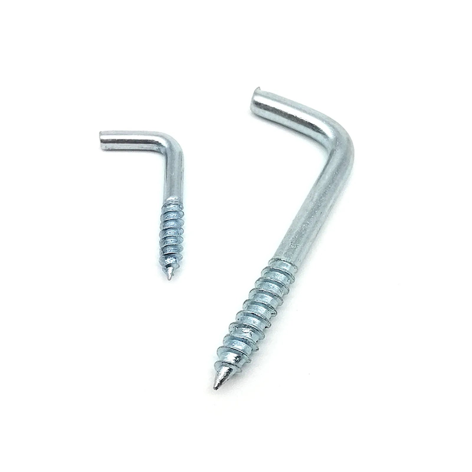 25pcs Picture Photo Frame Lamp Light Cabinet Tool Plant Curtain Wire Eyebolt Eyescrew Eye Screw in Spiral Hanger L Cup Hook