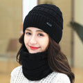 Hat: Winter tide warm, autumn and winter, woolen hat, fleece knitted hat, Korean cycling ear cap