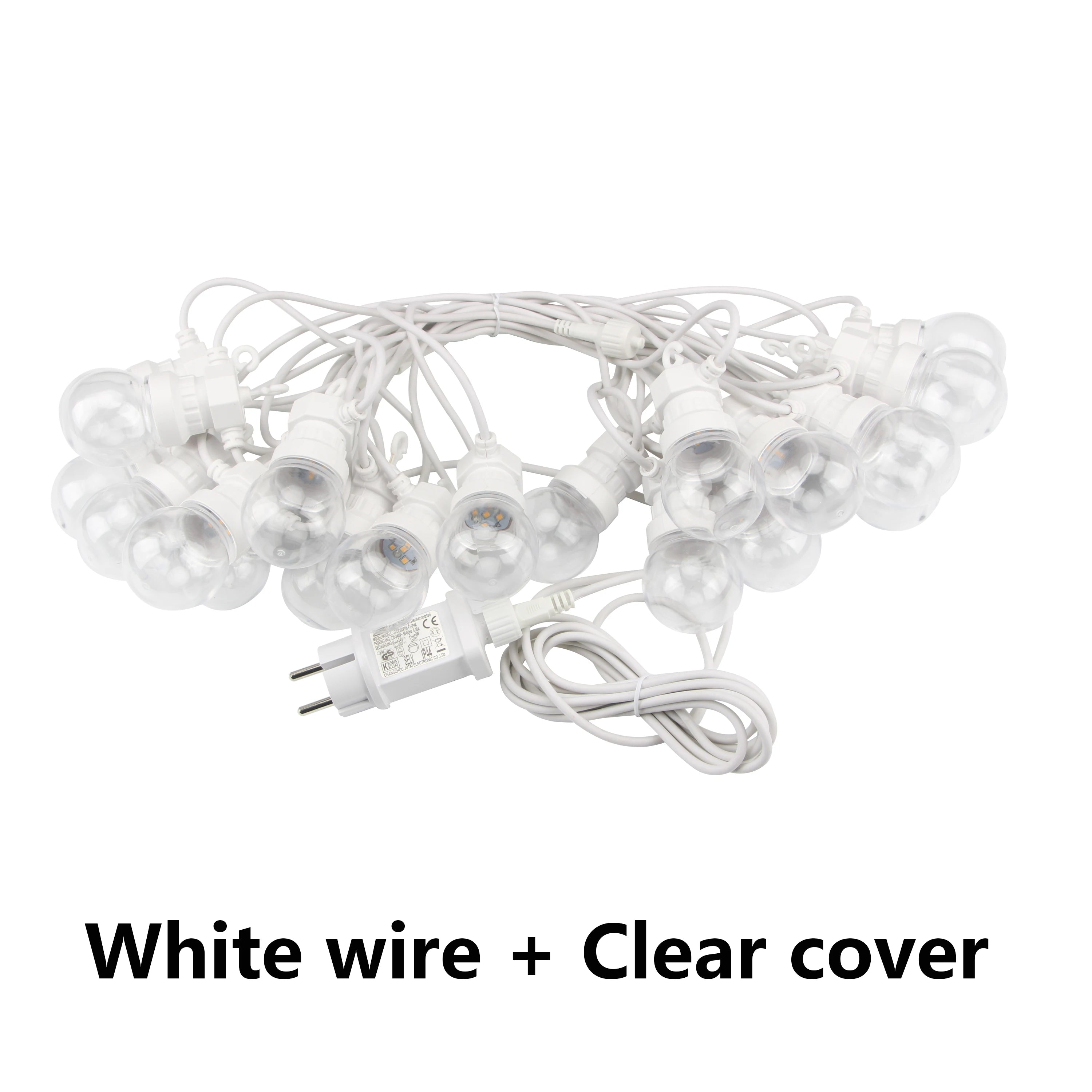 8M/24M Led String Lights Festoon Christmas Fairy Globe G50 Outdoor Waterproof For Wedding Garden Party Patio Street Decoration