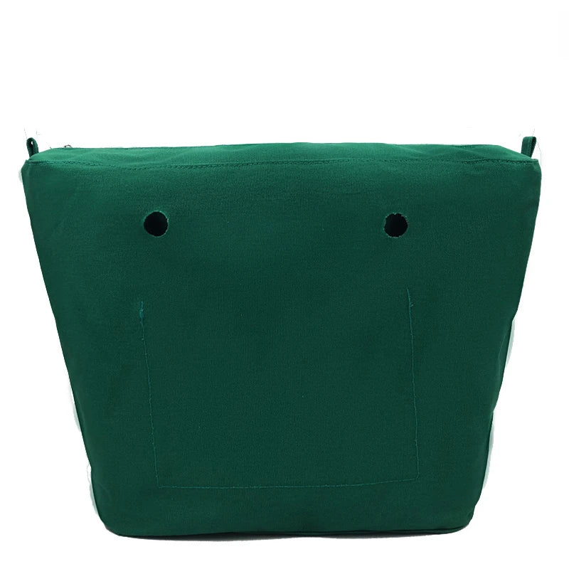 New Classic Size Solid waterproof Insert Inner Lining Insert Zipper Pocket for Obag O Bag handbag Silicone package accessories
