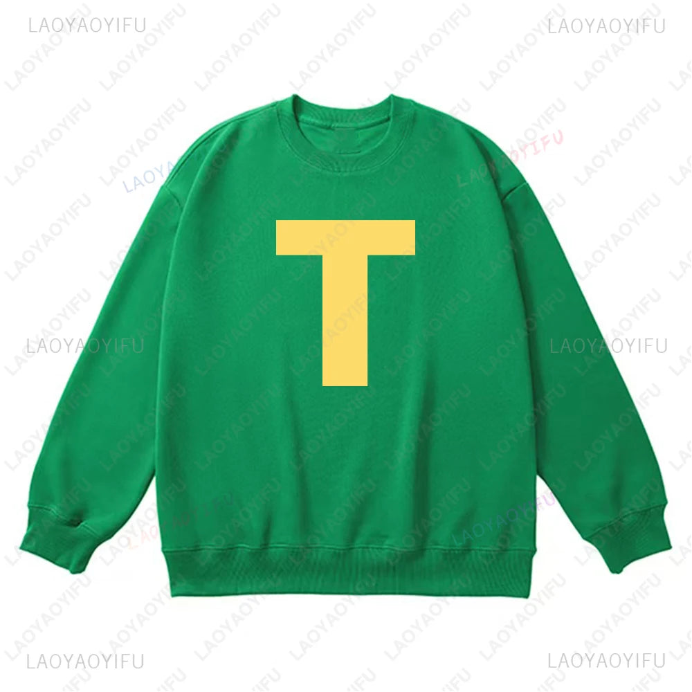 Funny Alvin and The Chipmunks: The Squeakquel's Printed Hoodie Woman Man Drop Shoulder Sweatshirt Available Best Friend Pullover