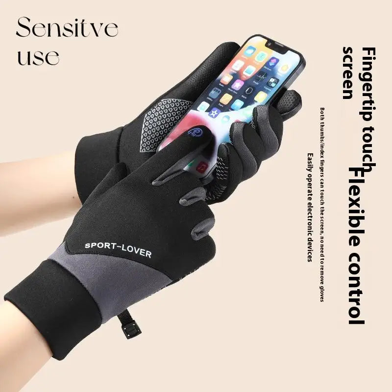 Winter Gloves for Men & Women - Waterproof and Thermal for Cold Season, Ideal for Biking, Snow, & Touchscreens