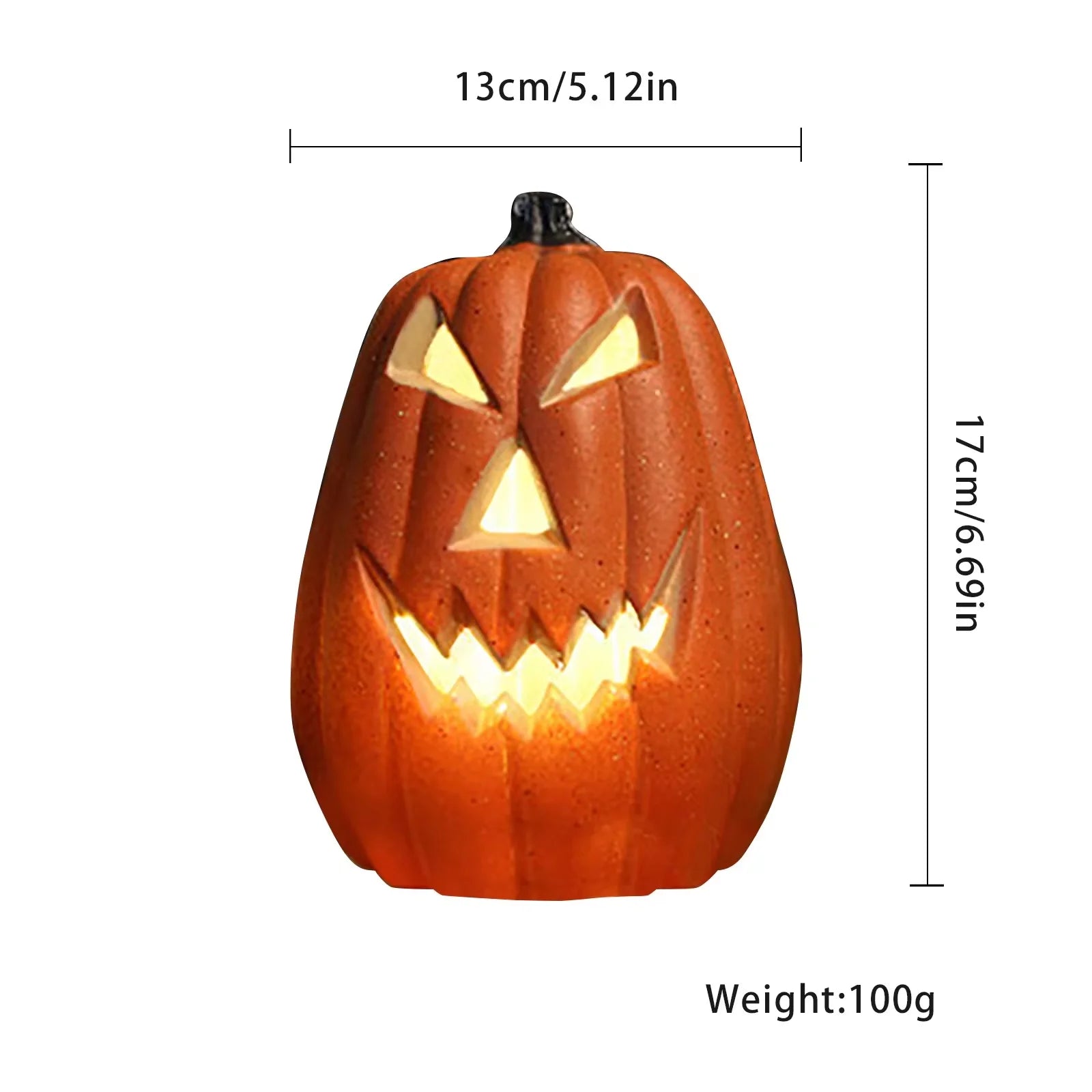 Halloween LED Pumpkin Lantern Flashing Ghost Festival Park Indoor Garden Decoration Pumpkin Lantern Scene Layout Home Decoration