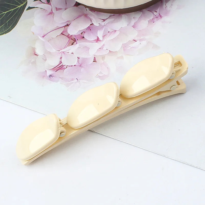 Plastic Edge Clip Hairpin Accessories Plus Size 9CM Fish Beak Hair Clip Multiple Styles Seamless Clip Girls Hair Accessoires