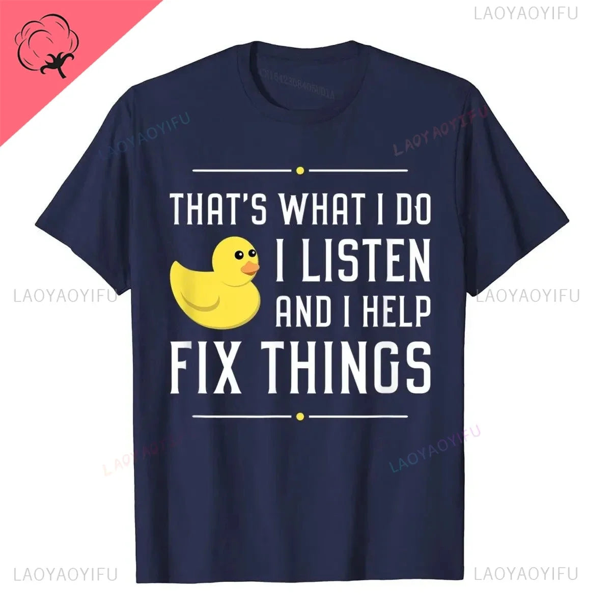 Cute Rubber Duck Lover Bird Quack Duckies Funny Ducky T-Shirt T  Fashion Men Tops Shirts Casual High Quality Cotton Cotton Shirt