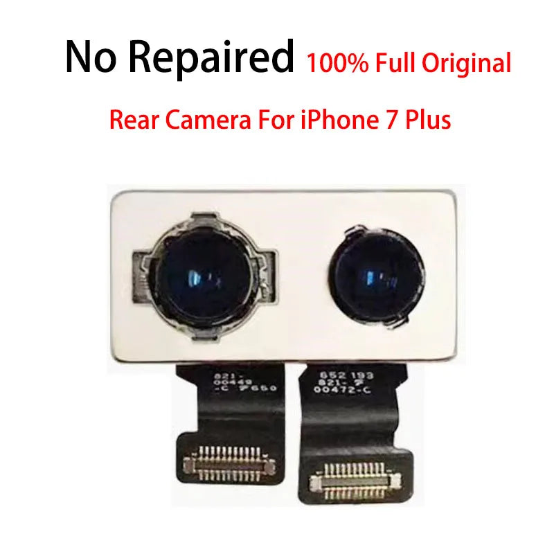 Original Test Back Rear Camera With Flash Module Sensor Flex Cable For iPhone X XR XS SE 6 6S 7 8 Plus 11 12 Pro MAX 2020