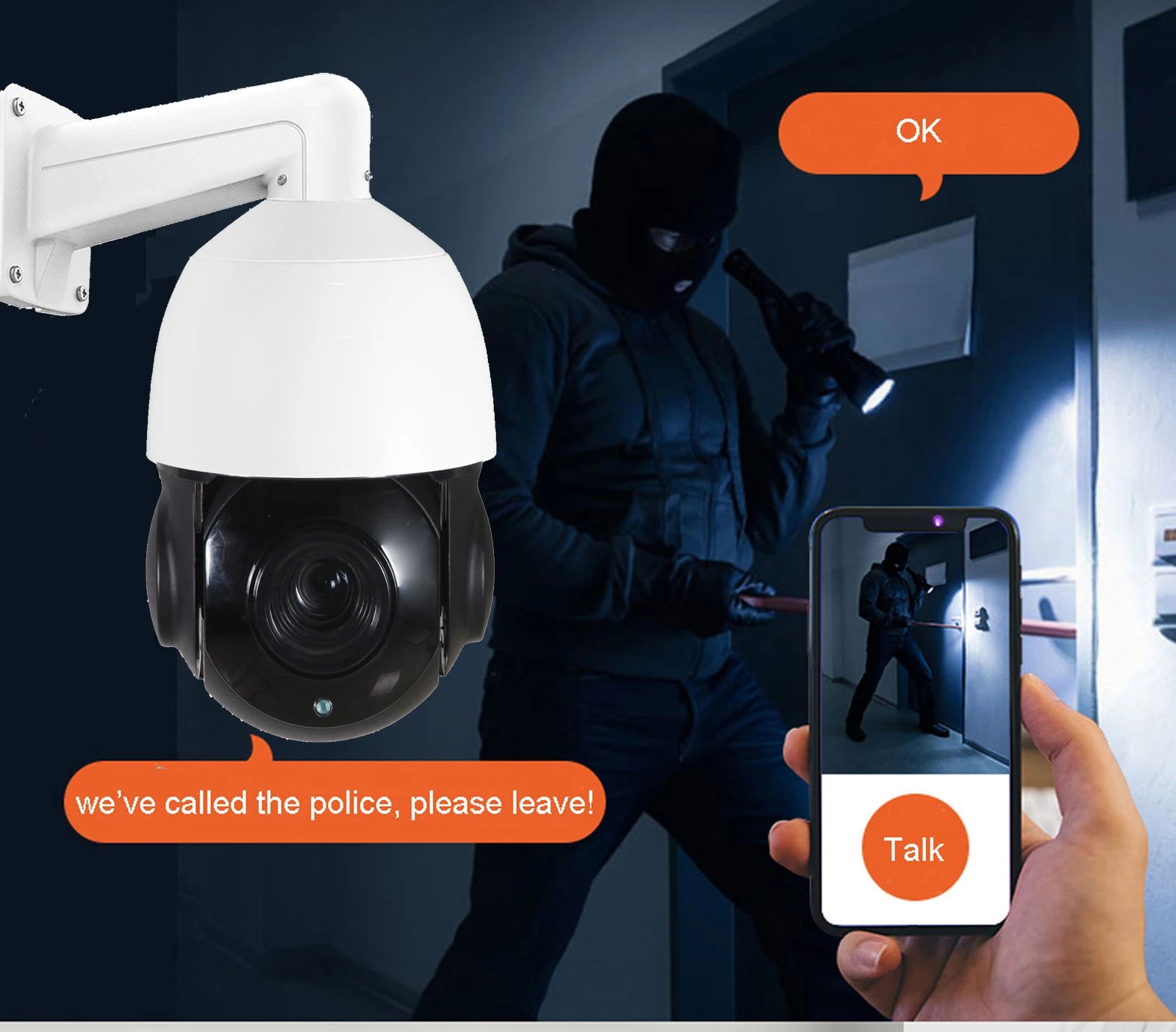 4K 8MP 6MP 5MP 4MP 3MP 2MP outdoor Onvif-compatible H265 POE IP PTZ camera speed dome 30x zoom ptz ip camera